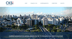 Desktop Screenshot of cks.com.br