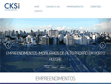 Tablet Screenshot of cks.com.br